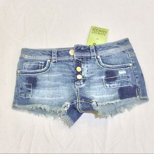 Almost Famous Patchwork Women's Denim Shorts